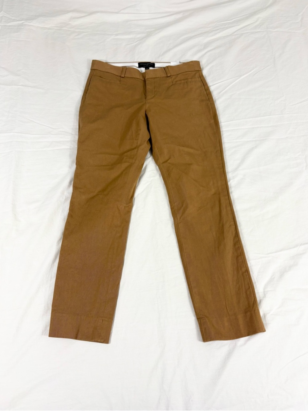 Brooks Brothers Women Brown Sloan Curvy Fit Pants Size 4